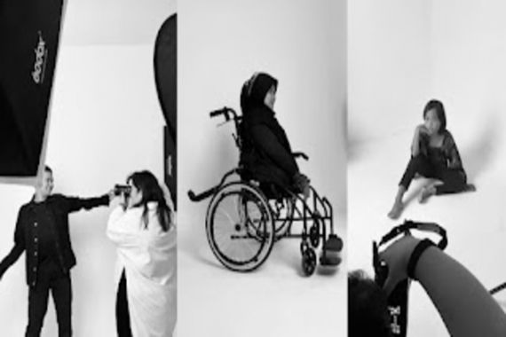 Fotografer & Penyandang Disabilitas Berkolaborasi, Siapa Pun Bisa Jadi Model - JPNN.COM