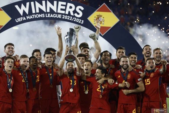 Spanyol Juara UEFA Nations League 2023 - JPNN.COM