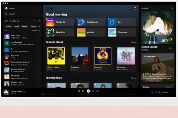 Spotify Merilis Fitur Miniplayer Untuk Akun Premium - JPNN.COM