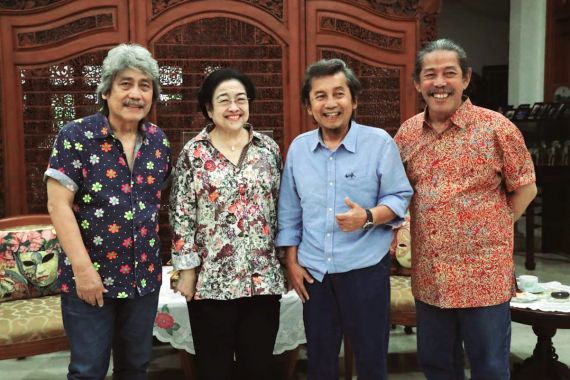 Bimbo Mendatangi Rumah Bu Mega, Ada Lagu Bung Karno untuk Peringatan BBK di SUGBK - JPNN.COM