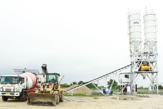 Perluas Layanan, Varia Usaha Beton Resmikan Ready-Mixed Batching Plant di Palembang - JPNN.COM