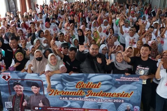 Sahabat Ganjar Dorong Rakyat Indonesia Sehat dan Kreatif - JPNN.COM