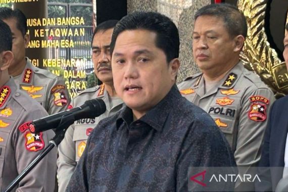 Erick Thohir: Tindakan Tegas terhadap Mafia Bola Sangat Penting - JPNN.COM