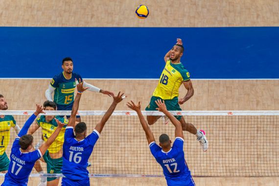 Klasemen VNL 2023: Brasil Membuat Prancis di Ujung Tanduk - JPNN.COM