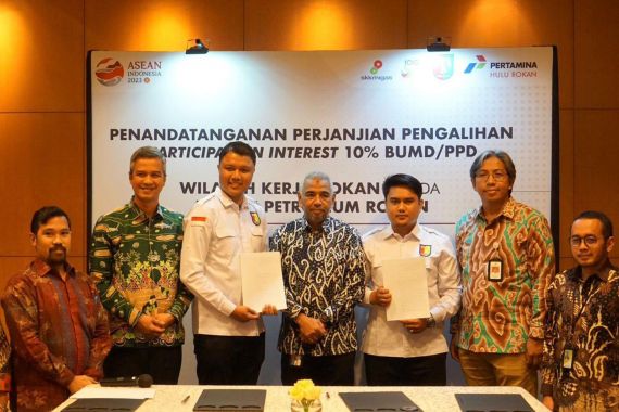 Sah! Pertamina Resmi Mengalihkan PI 10 Persen dari Blok Rokan dan Kampar ke BUMD Riau - JPNN.COM