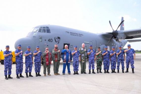 Lagi, Pesawat C-130J Super-Hercules TNI AU Buatan AS Tiba di Indonesia - JPNN.COM