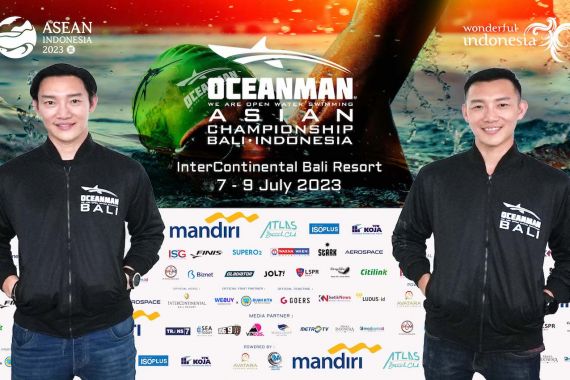 Dua Olympian Indonesia Kembali Gelar Oceanman Asian Championship Bali 2023 - JPNN.COM