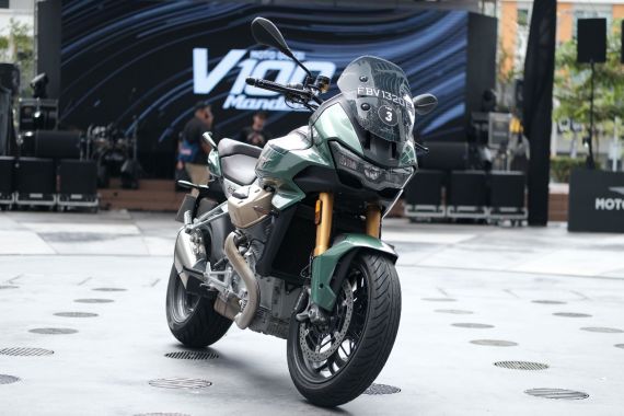 Superbike Terbaru Moto Guzzi Terinspirasi dari Jet Tempur F-35B - JPNN.COM