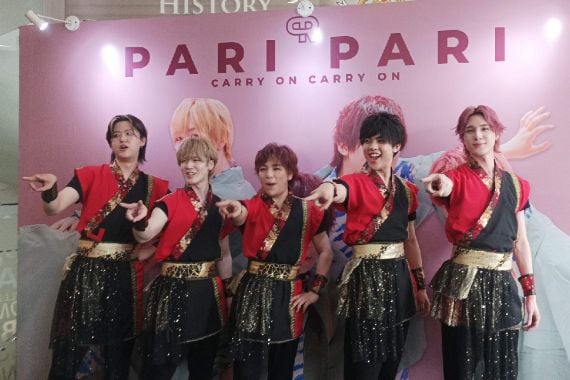 Boyband Jepang Pari Pari Rilis Lagu Berbahasa Indonesia - JPNN.COM