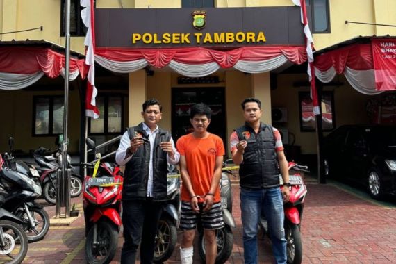Polsek Tambora Tangkap Maling Motor di Jakarta, Ternyata Komplotan Lampung - JPNN.COM
