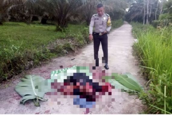 Arsyad Dibunuh Secara Sadis, Tubuhnya Ditemukan di Tengah Jalan Pertanian Kuansing - JPNN.COM