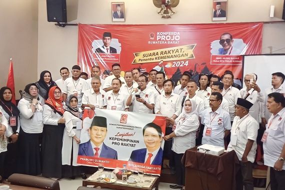 Projo Sumbar Dukung Prabowo-Airlangga di Pilpres 2024 - JPNN.COM