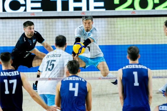 Hasil VNL 2023: Argentina Pukul AS, Set ke-4 Mencekam, 43-41 - JPNN.COM