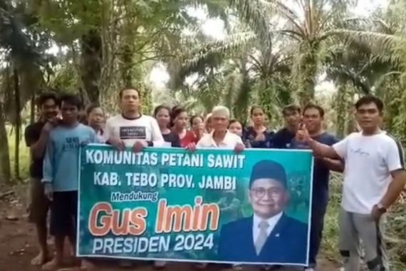 Komunitas Petani Sawit Tebo Dukung Gus Muhaimin Berkontestasi pada Pilpres 2024 - JPNN.COM
