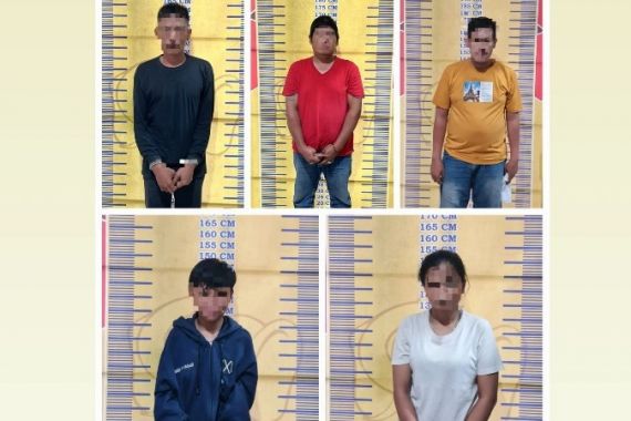 Polda Sumsel Tangkap 5 Pelaku Narkoba di Kampung Baru Palembang - JPNN.COM