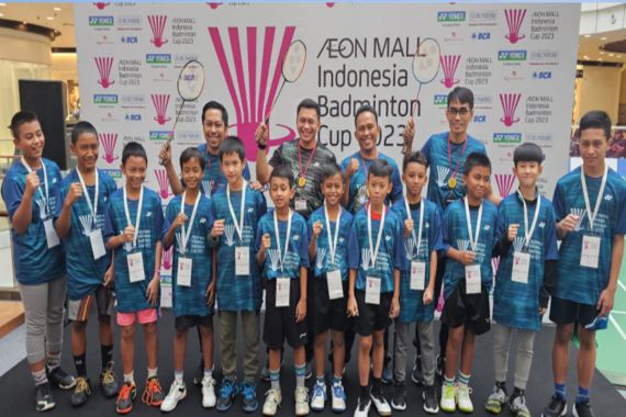 AEON Mall Indonesia Badminton Cup Gandeng Para Pahlawan Bulu Tangkis Olimpiade - JPNN.COM