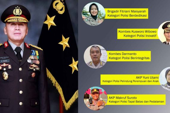 Iwan Bule Ucapkan Selamat kepada Penerima Hoegeng Award 2023 - JPNN.COM