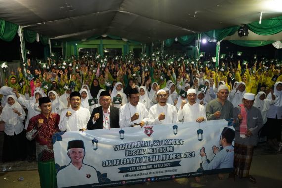 Menyambut 1 Muharram, Saga Gelar Doa Bersama untuk Ganjar Pranowo - JPNN.COM