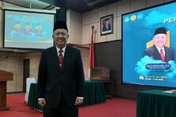 Prof. Komarudin Kembali Terpilih jadi Rektor UNJ Periode 2023-2027, Selamat! - JPNN.COM