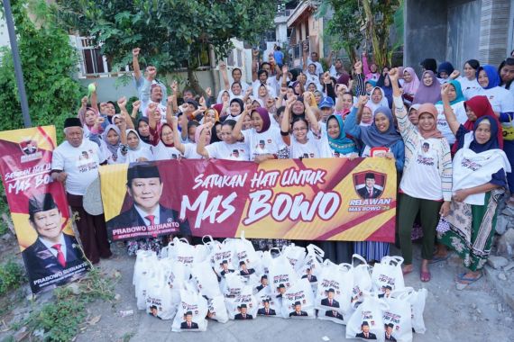 Relawan Mas Bowo Bersama Warga Serentak di 3 Provinsi Deklarasikan Prabowo Presiden - JPNN.COM