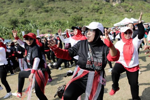 Bertekad Jadikan Bandung Barat Lumbung Suara Ganjar, GBB Galakkan Hidup Sehat Bagi Warga - JPNN.COM