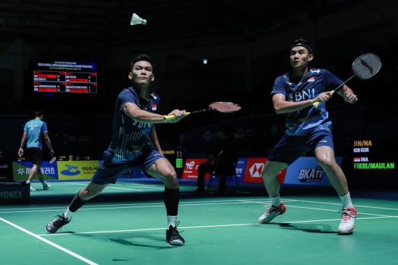 Korea Open 2023: 2 Ganda Putra Langsung Tumbang - JPNN.COM