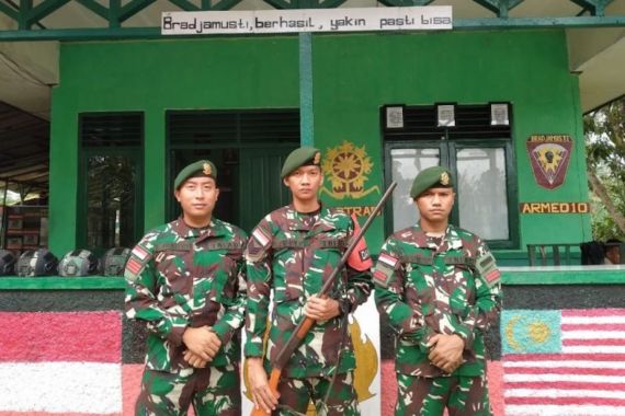 TNI Mengingatkan Warga di Perbatasan Indonesia-Malaysia Soal Bahaya Senpi Rakitan Ilegal - JPNN.COM
