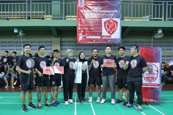 Pandawa Ganjar Gelar Kompetisi Badminton untuk Pemuda Kalimantan di Jakarta - JPNN.COM