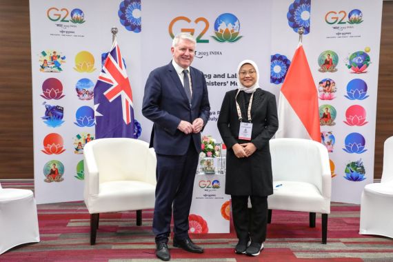 Menaker Ida Bawa Kabar Baik Usai Bertemu Menteri Keterampilan dan Pelatihan Australia - JPNN.COM