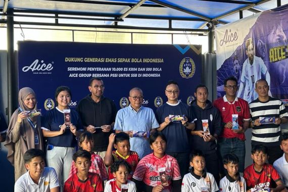 Kemenpora-PSSI Apresiasi Aice Group Dukung Percepatan Pembangunan Sepak Bola Nasional - JPNN.COM