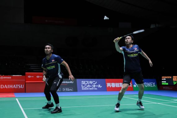 Japan Open 2023: The Daddies Gemilang, Ganda Campuran dan Ganda Putri Melempem - JPNN.COM