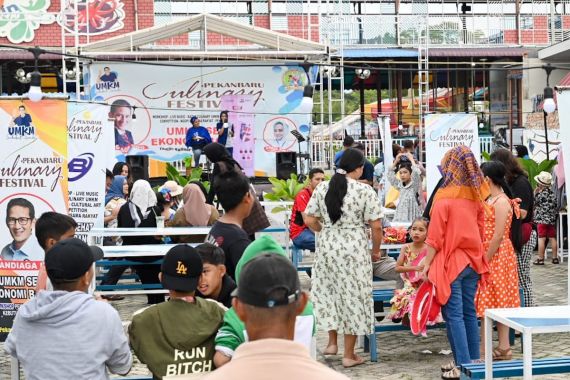 Sukarelawan Sandi Uno Hadirkan Pekanbaru Culinary Festival Untuk Majukan UMKM - JPNN.COM