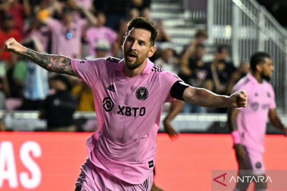 Messi Cetak 2 Gol, Inter Miami Kalahkan Atlanta United 4-0 - JPNN.COM