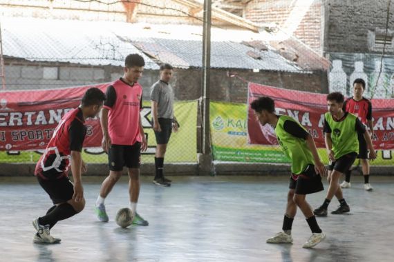 Pena Mas Ganjar & Mahasiswa Afirmasi Gelar Fun Futsal di Semarang - JPNN.COM