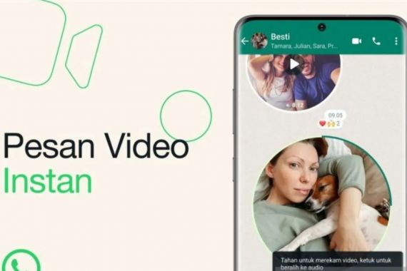 WhatsApp Mengenalkan Pesan Video Instan, Cara Kerjanya Mirip Voice Note - JPNN.COM