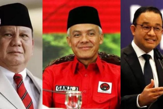 Survei Ipsos: Prabowo dan Ganjar Bersaing Ketat, Anies Tertinggal - JPNN.COM