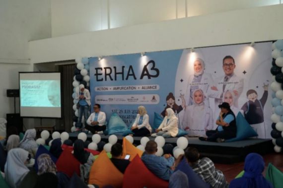 Peduli Penderita Penyakit Psoriasis di Indonesia, ERHA Hadirkan Program A3 - JPNN.COM