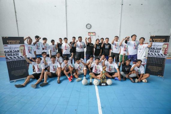 Ganjar Creasi Gelar Kompetisi Futsal Bareng Pemuda di Kota Malang - JPNN.COM