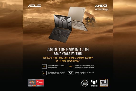 ROG Zephyrus M16, Laptop Gaming dengan Desain Stylish dan Performa Powerful - JPNN.COM