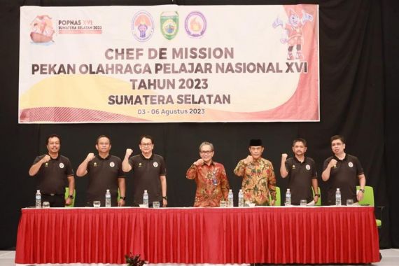 Sebulan Jelang Popnas 2023, Sekda Sumsel Buka Chef de Mission Meeting, Simak Pesannya - JPNN.COM