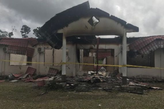 Kantor KPU Dibakar di Papua, Polisi Lakukan Penyelidikan - JPNN.COM
