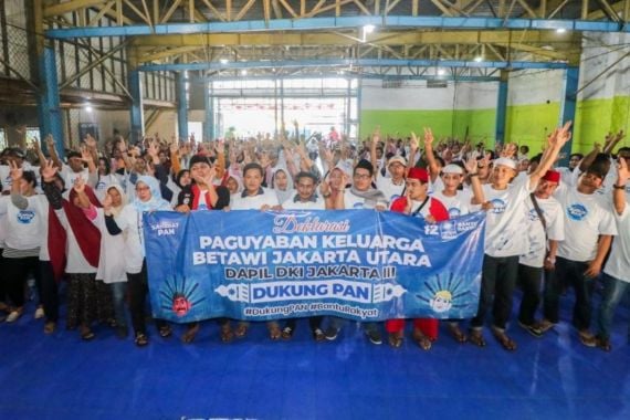 Ratusan Warga Betawi di Jakut Dukung PAN di Pemilu 2024 - JPNN.COM