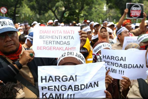 Massa Honorer Nakes Demo Jelang Pendaftaran CPNS & PPPK 2023, terkait Angka-angka Ini? - JPNN.COM