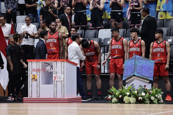 Presiden Joko Widodo Resmikan Indonesia Arena, Begini Harapan MVP Finals IBL 2023 - JPNN.COM