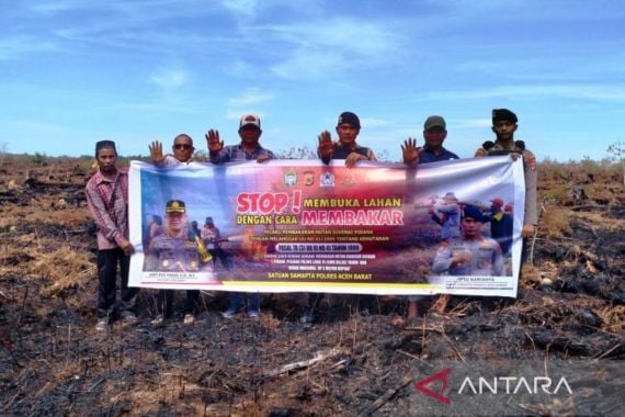 Kapolres Aceh Barat: Pembakar Lahan Terancam Hukuman 15 Tahun Penjara - JPNN.COM