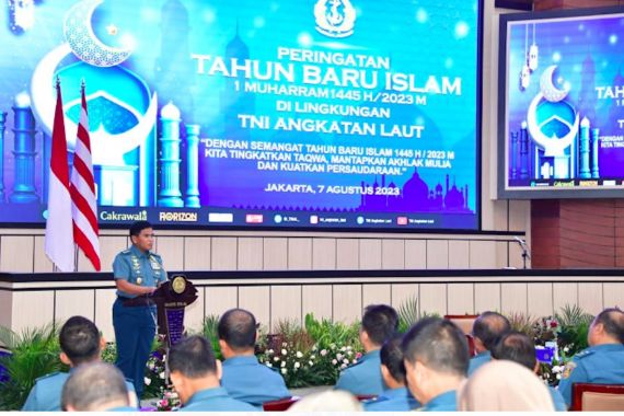 Sambut Tahun Baru Hijriah, KSAL Ajak Prajurit dan PNS TNI AL Berintrospeksi - JPNN.COM
