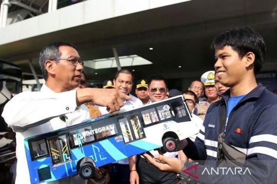 Heru Budi Menyetujui Tarif Transjakarta Rute Kalideres-Bandara Soetta Rp 5.000 - JPNN.COM