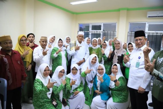 Tinjau BLK Komunitas Al-Huda Gorontalo, Menaker Ida: Ini Gratis - JPNN.COM