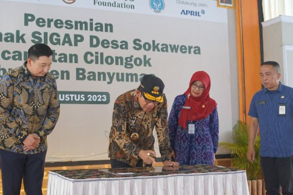 Tanoto Foundation & Pemkab Banyumas Resmikan Rumah Anak SIGAP, Cegah Stunting  - JPNN.COM