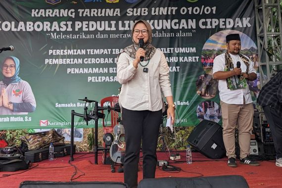 Caleg DPRD DKI Farah Mutia Gulirkan Program Konservasi Alam di Jagakarsa - JPNN.COM
